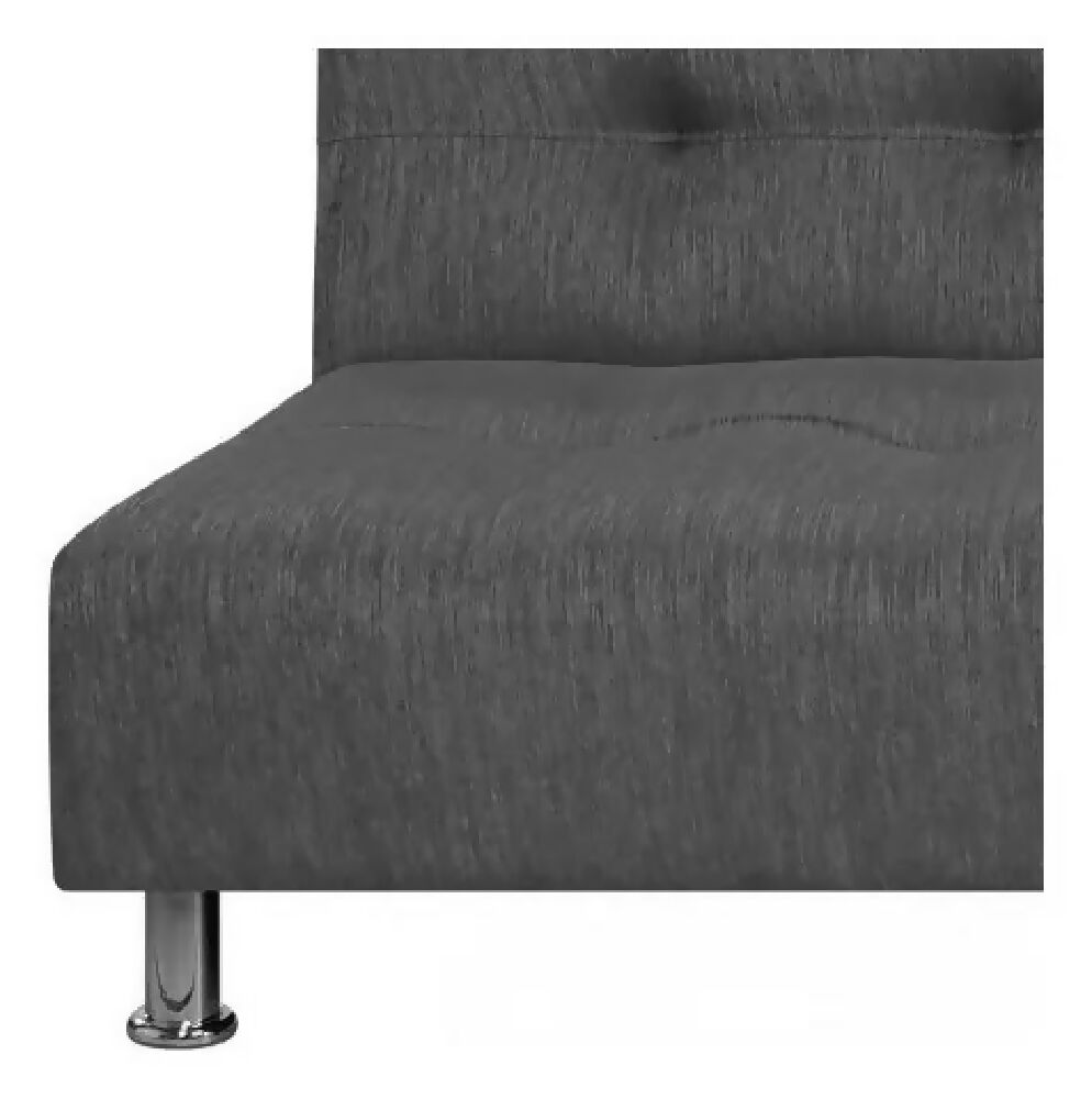 Sofá Cama Mauro Tela, Color Gris