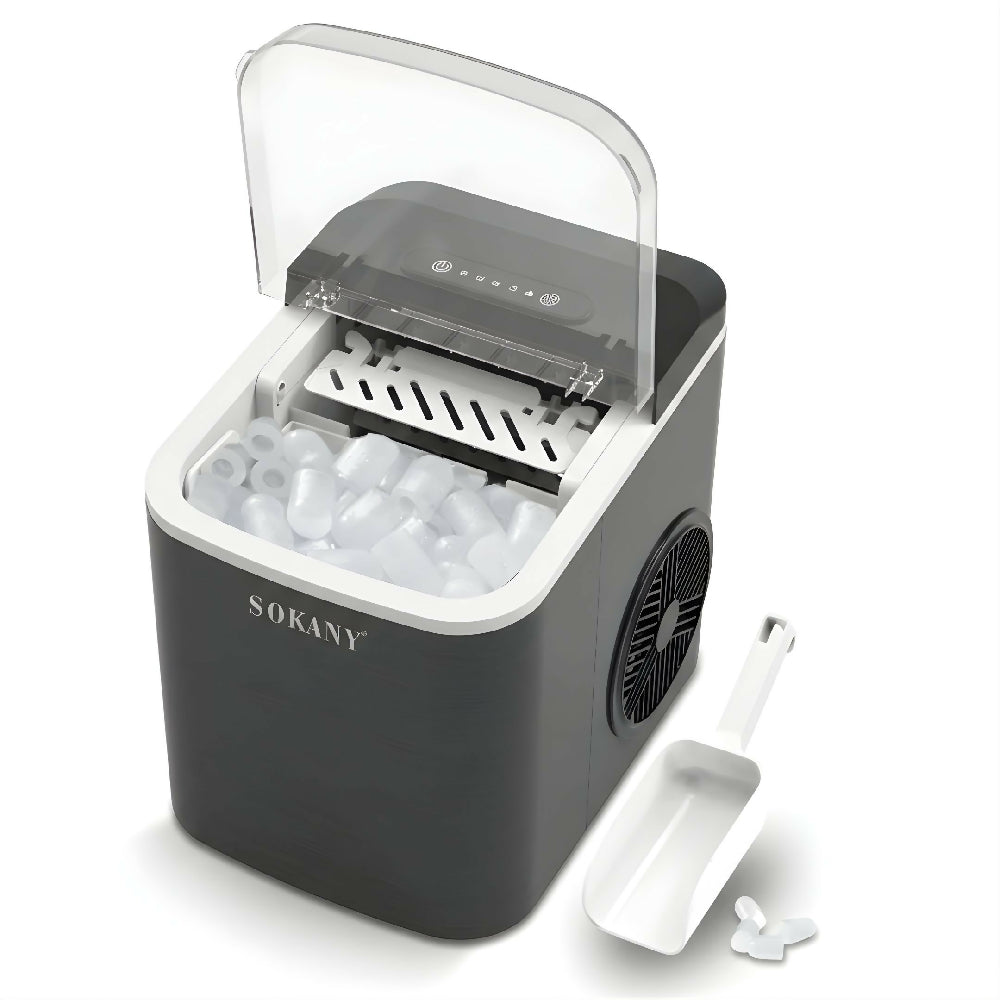 Máquina Para Hacer Hielo Sokany SK-03038 Portátil Producción Rápida
