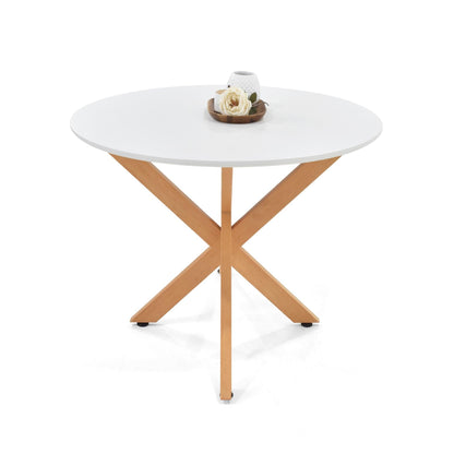 Mesa de Comedor 4P Luxor Blanco