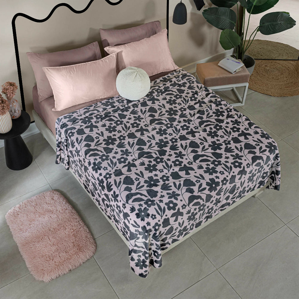 Cobija Ligera Folk, para Cama Sencilla y Doble, de 180 x 220 cm