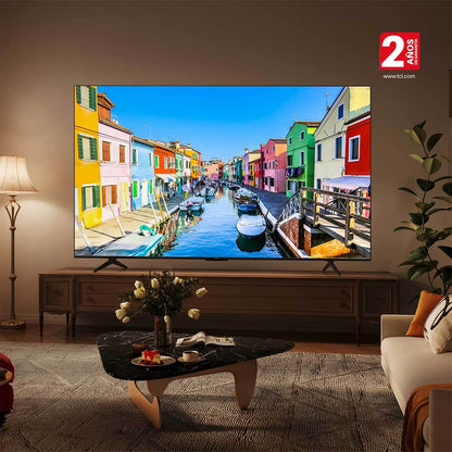 Televisor TCL 75" Pulgadas C655 Advanced 4K-UHD QLED Smart TV Google