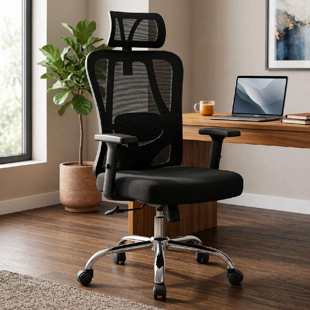 Silla Escritorio Ergonomica Malla Ajustable