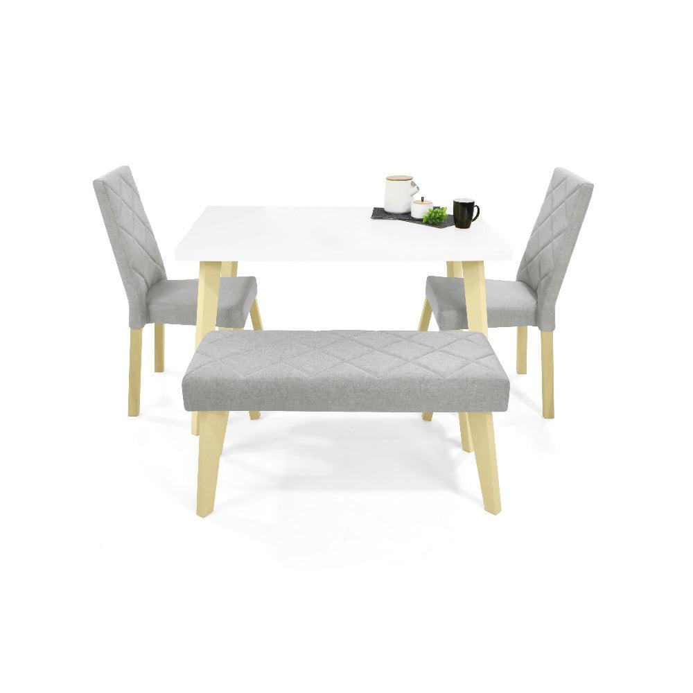 Comedor Lugo Matiz Liverpool 4 Puestos con Butaco Plata