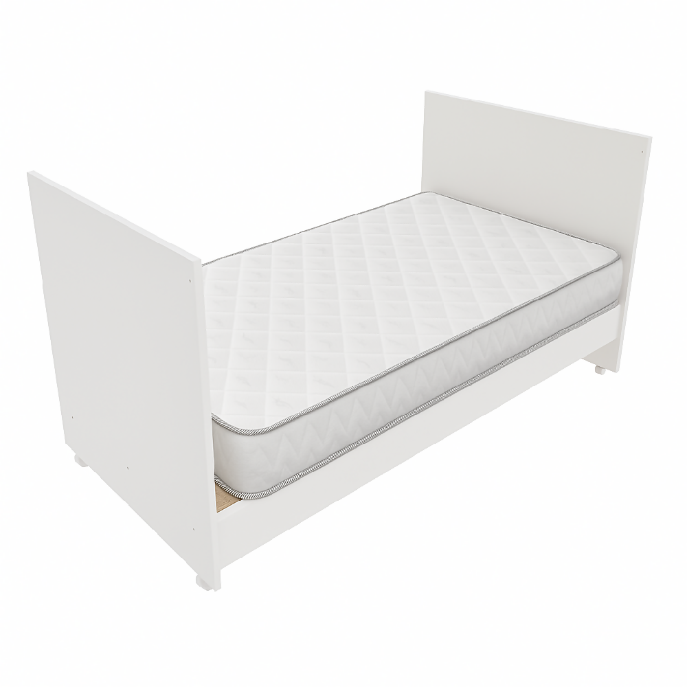 Combo Cuna Natal Multifuncional + Colchoneta 70x130cm en Espuma Laminada