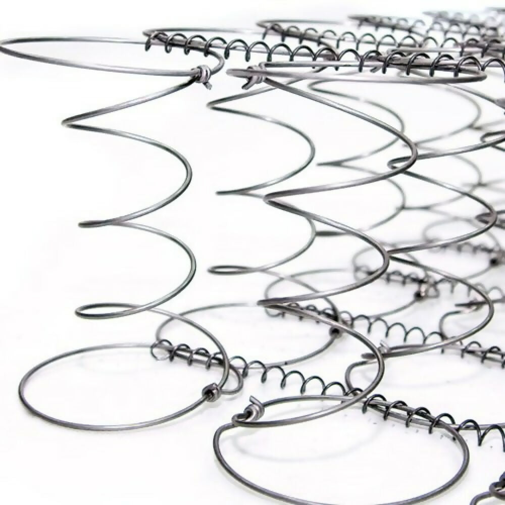 Colchón Orthopack Btu Mohnblatt 100X190 Sencillo, Color Gris