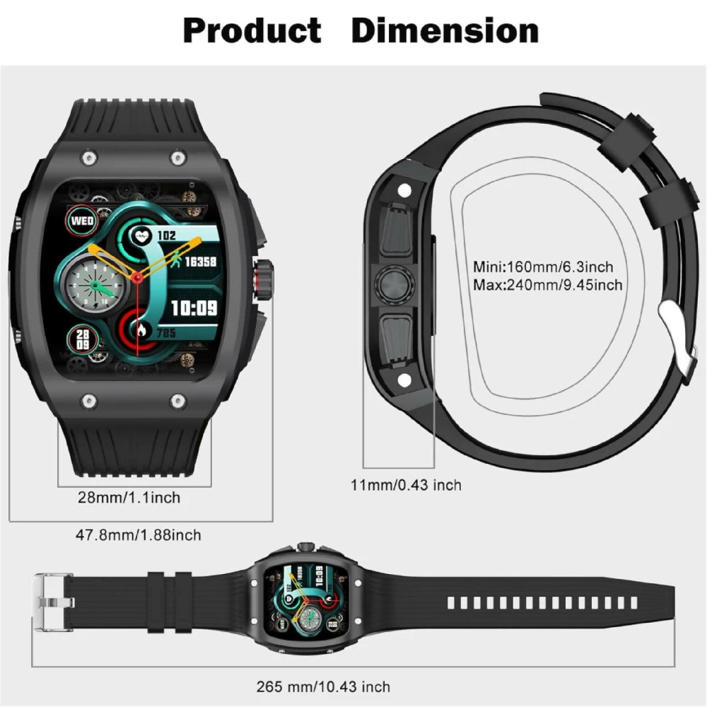 Smartwatch Inteligente Movisun QH-10 Con Notificaciones Y Modos Deportivos