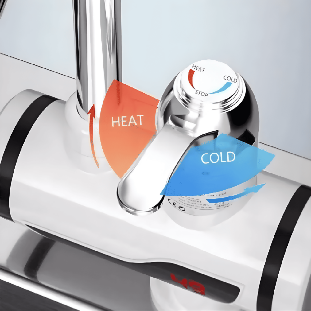 Grifo Calentador De Agua Instantáneo Eléctrico Para Cocina