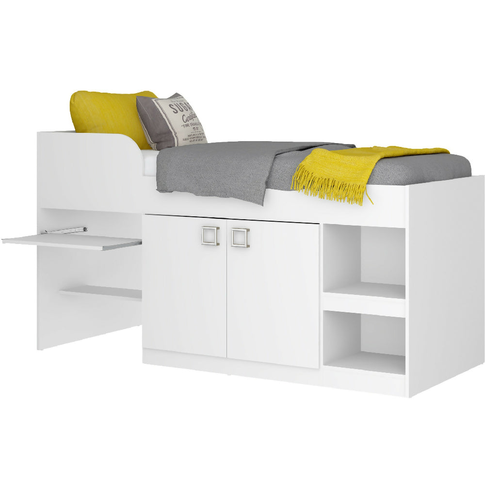 Cama Multifuncional Cj Blanco Brillo