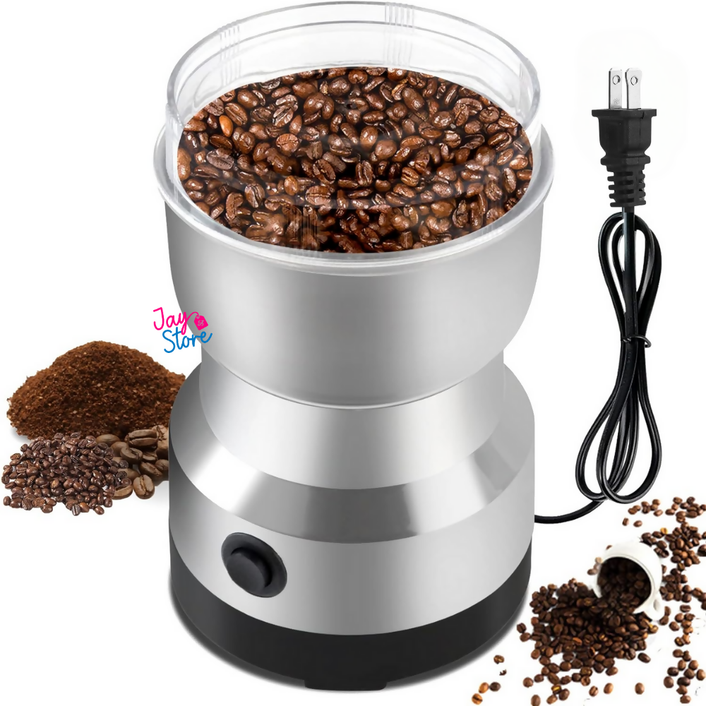 Molino Triturador De Café Eléctrico Semillas Pimienta Granos
