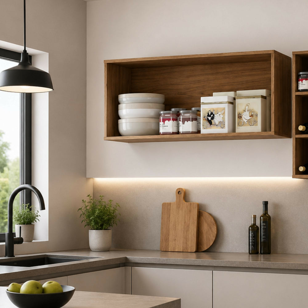Mueble Aéreo de Cocina Borneo - Natural