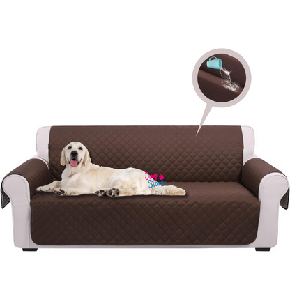 Protector Sofá Forro Mueble Doble Faz 3 Puestos Reversible