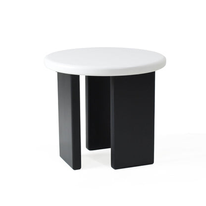 Mesa Auxiliar Stone Blanco