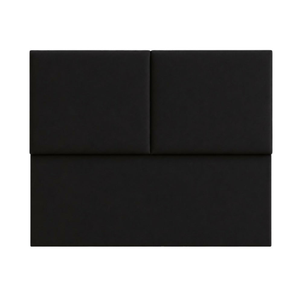 Cabecero Sencillo 100x60+55 Lili Negro Tela