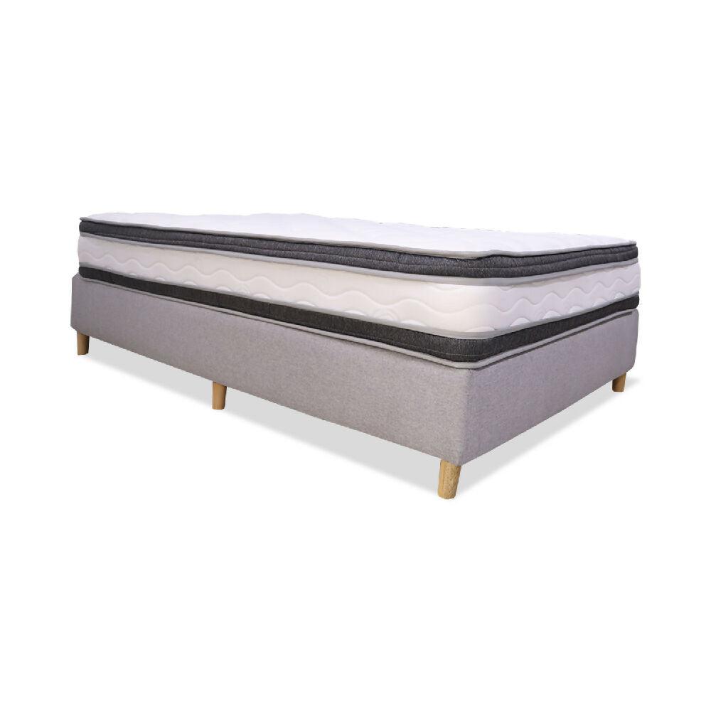Combo Base Cama + Colchón Blaser 120 Semidoble