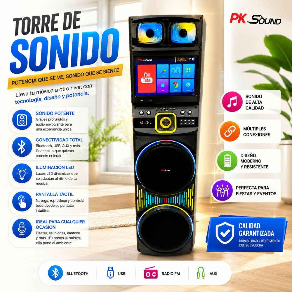 Cabina De Sonido Profesional Recargable Tu Karaoke Listo En Casa S1437