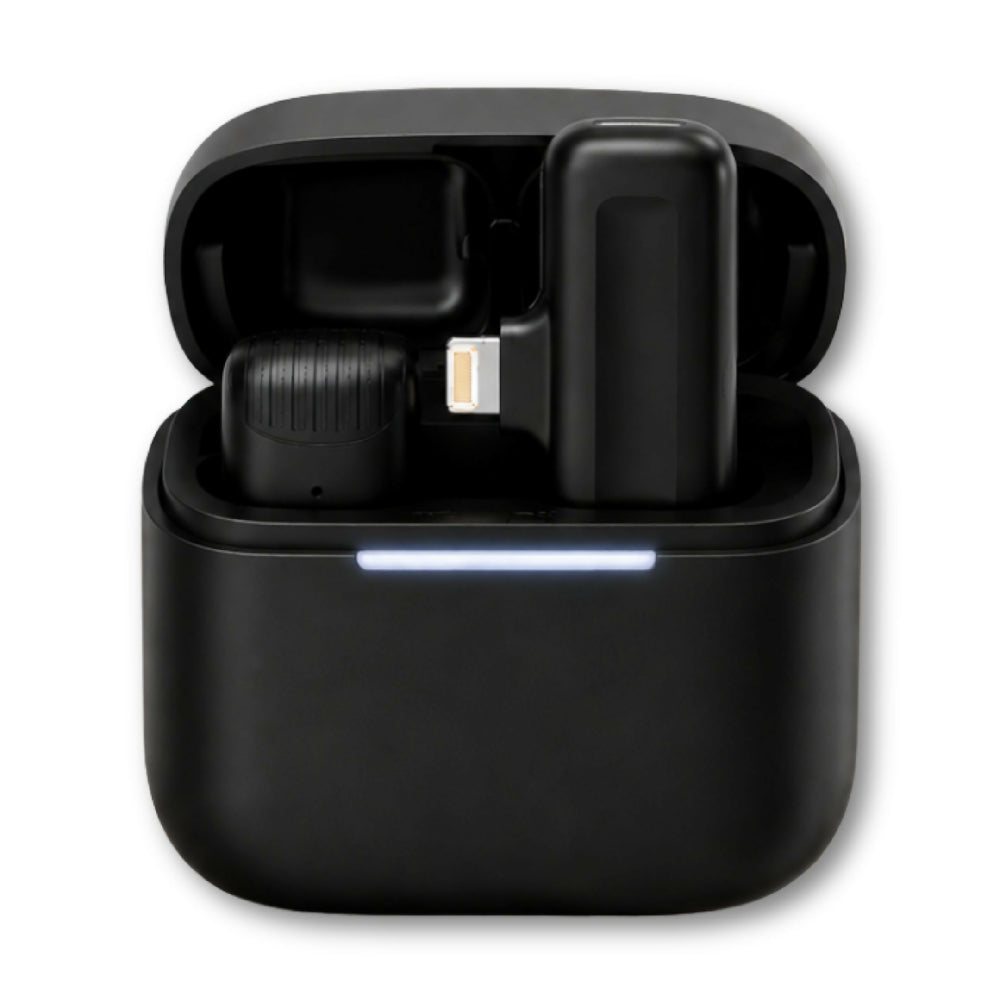 Micrófono Inalámbrico De Solapa J11 Tipo Lightning Audio Omnidireccional