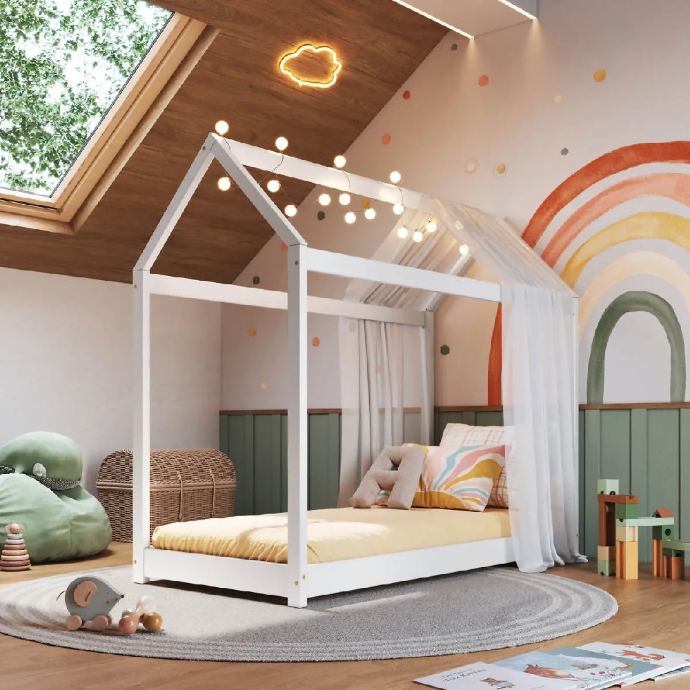 Cama Nido de Estrellas Blanco