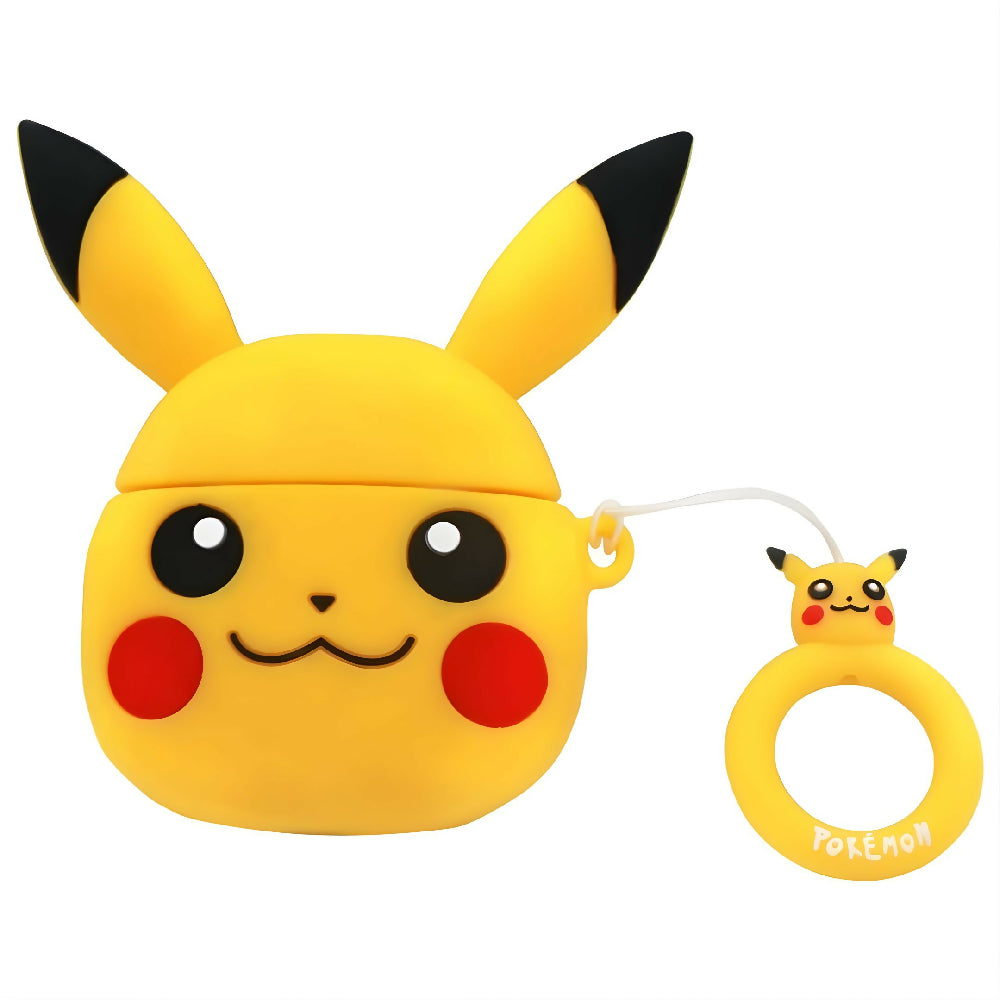 Forro Para Audifonos Series 4 Antigolpes con Diseño Pikachu
