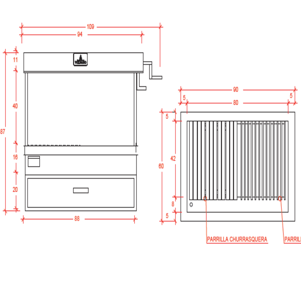 Asador a carbon con caja_21