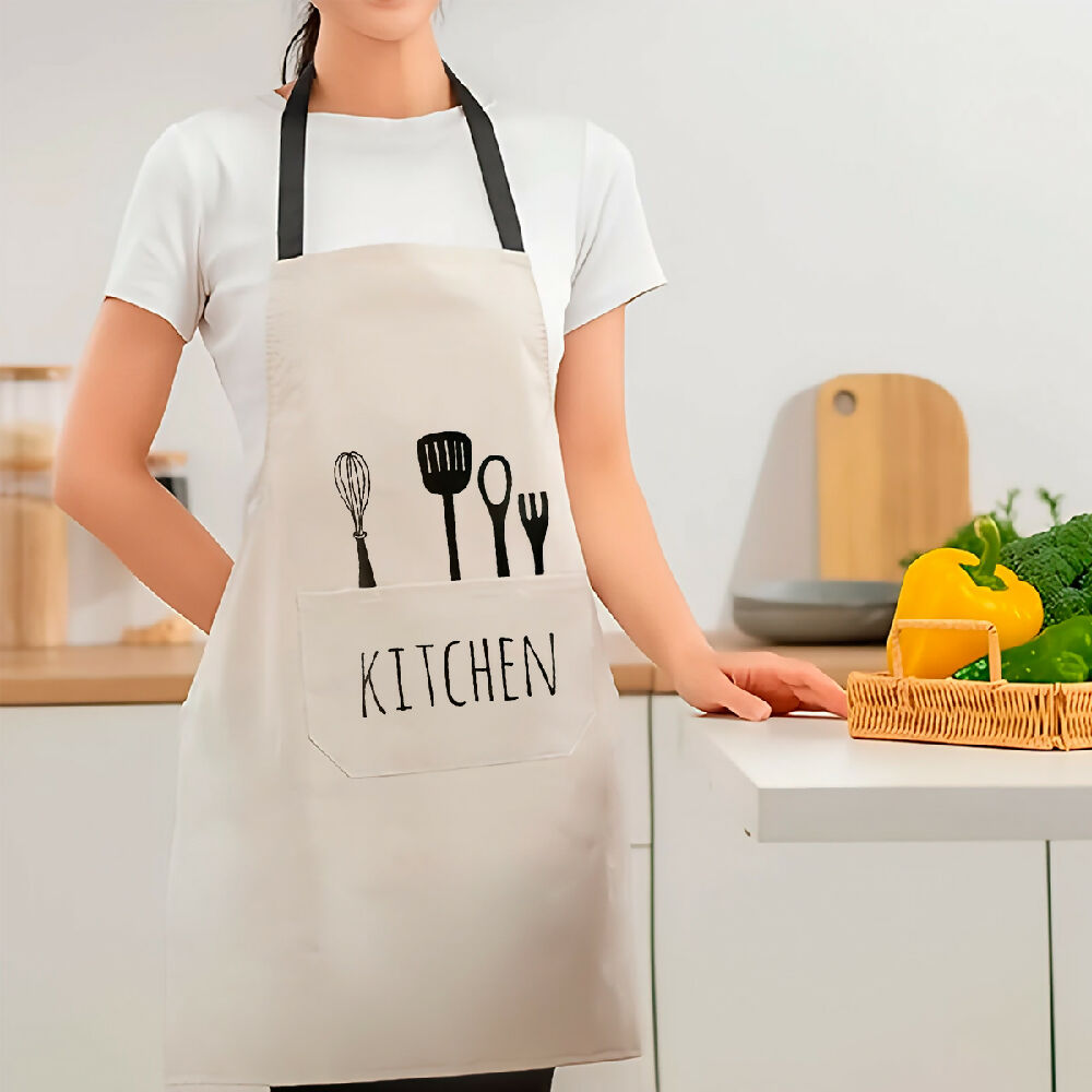 Delantal De Cocina Con Bolsillo Chef Barbacoa Restaurante TB23020 6