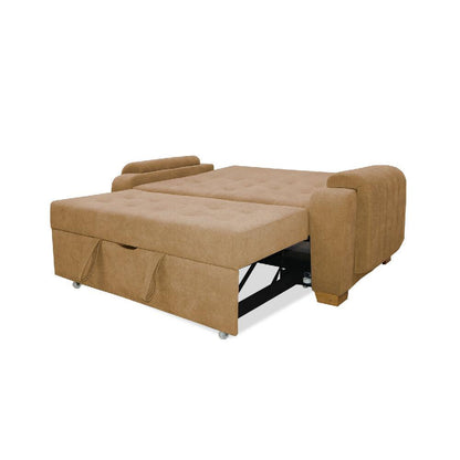 Sofacama Hartmann Multifuncional Carrito Reclinable Camel
