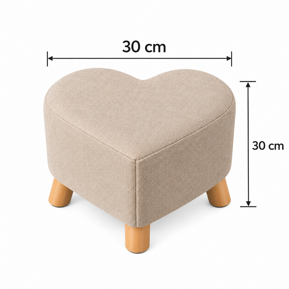 Puff Posa Pie Cora 30x30 Cardenal