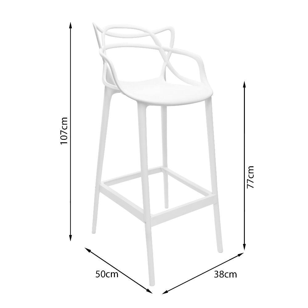 Silla Solna Barra - Blanco