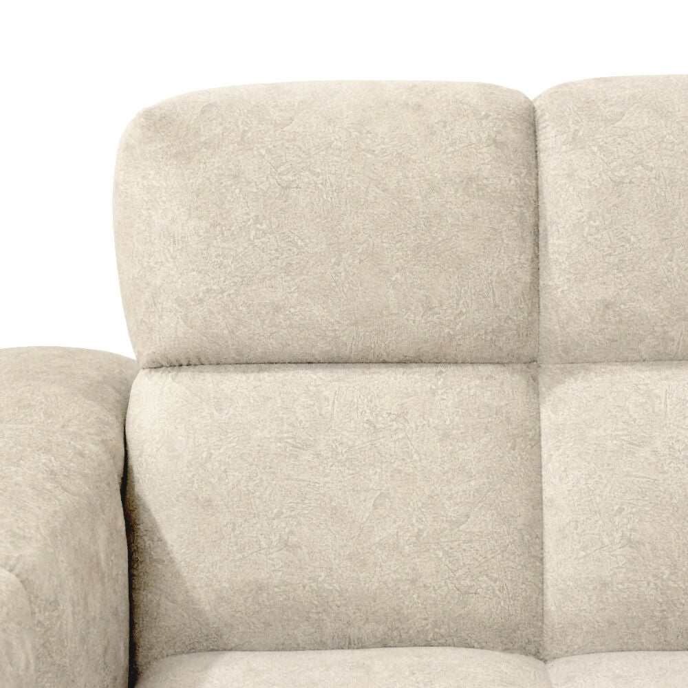 Sofa Miami 2 Puestos 171x88x81 Tela Beige