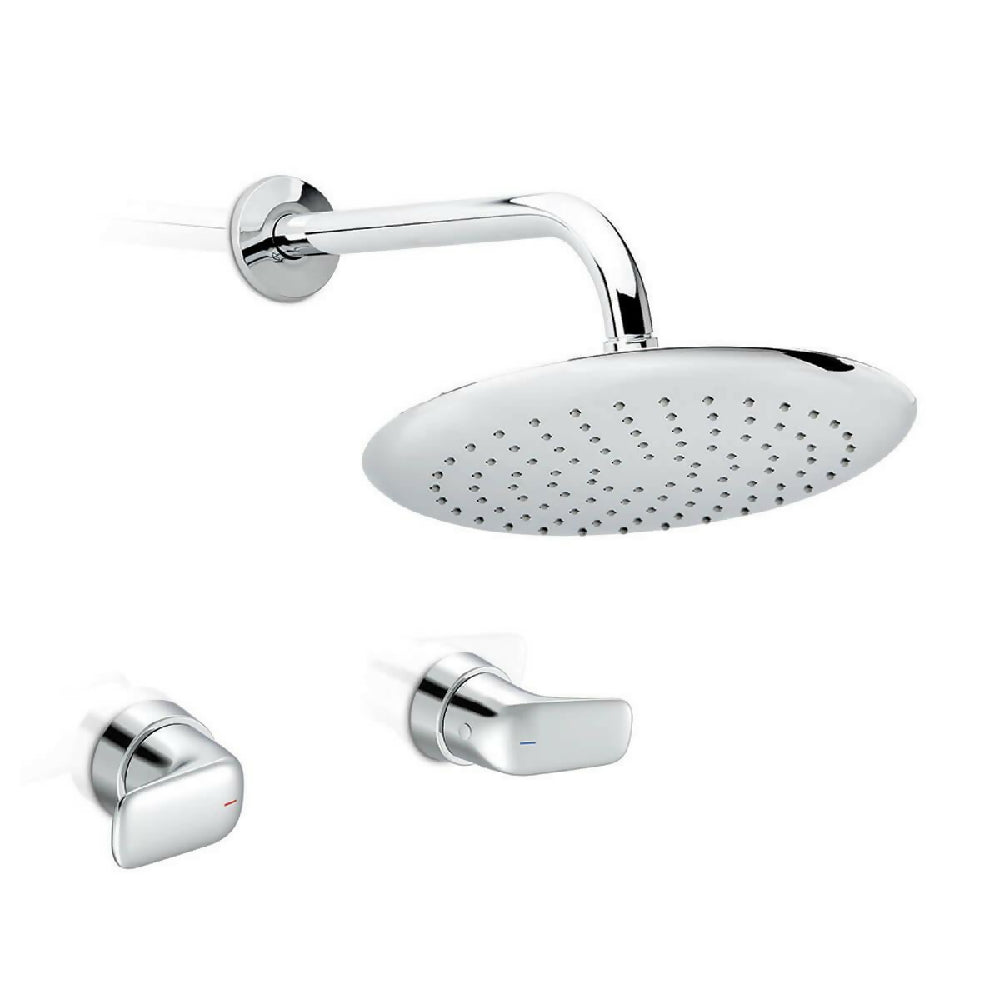 Ducha Ultra Ahorradora Liquid 8 Pulgadas Cromo Corona