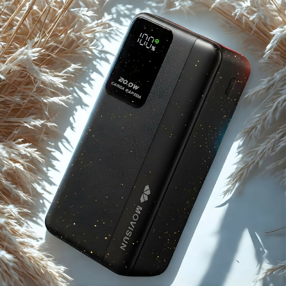 Power Bank Rocket P33 Movisun 30000MaH De Gran Capacidad