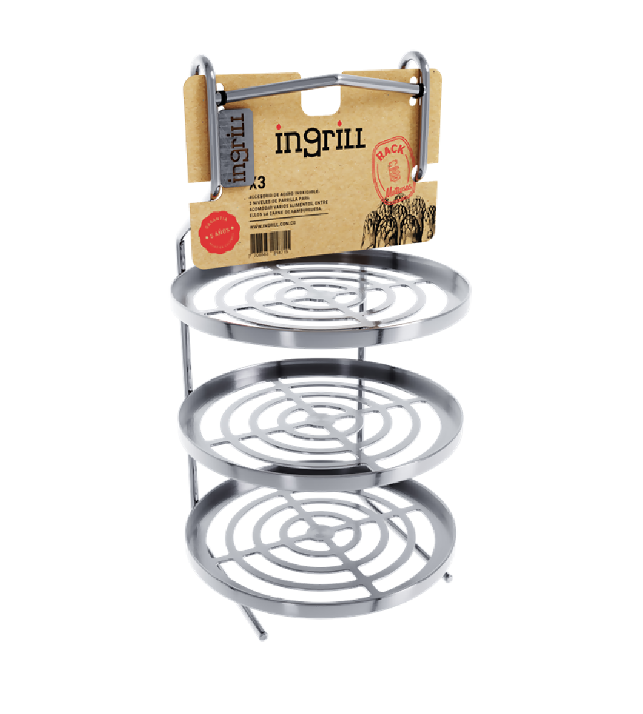 INGRILL RACK MULTIUSOS X3