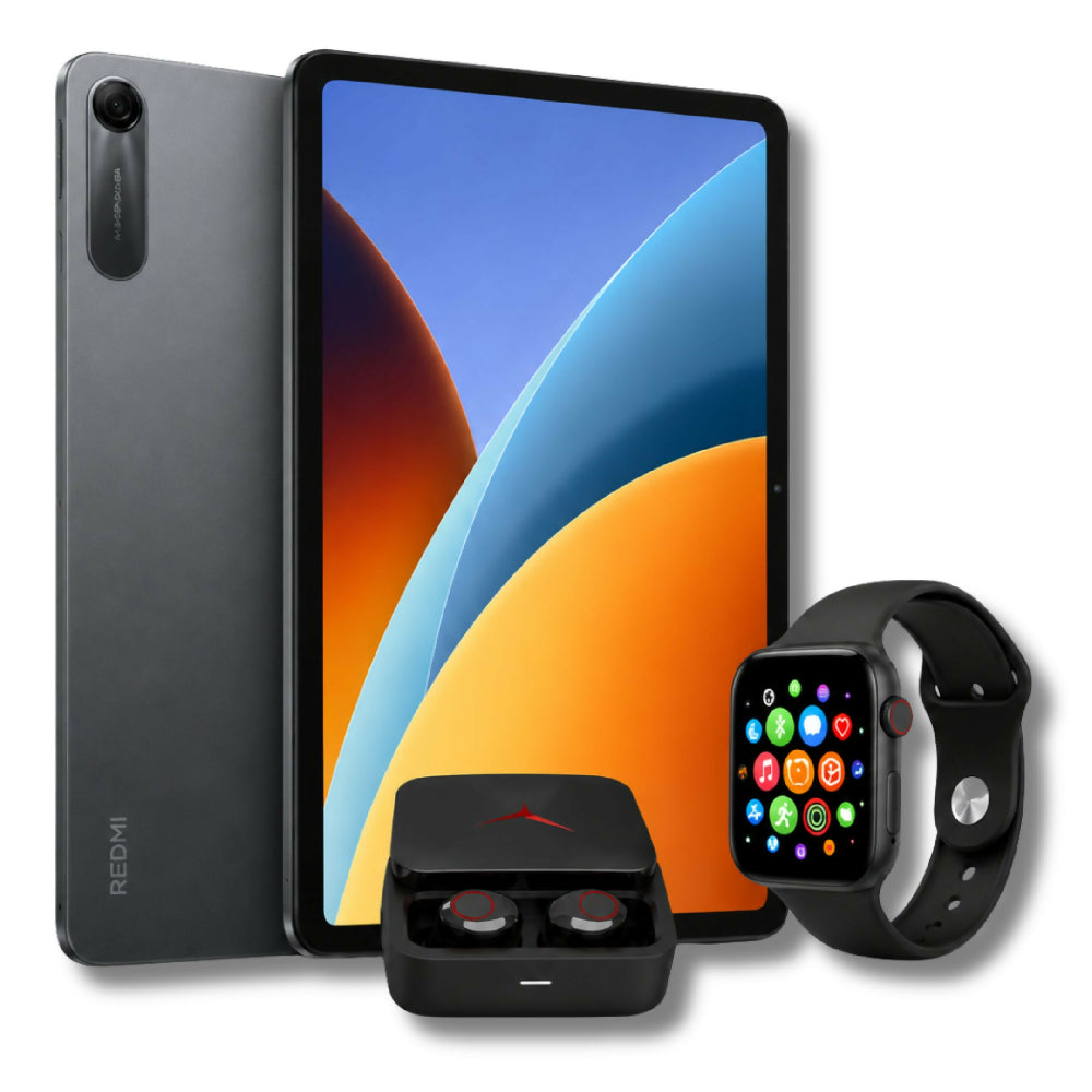 Tablet Redmi Pad 2 Wi-Fi 256GB 8GB RAM + Obsequios Audífonos Y Smartwatch Negro