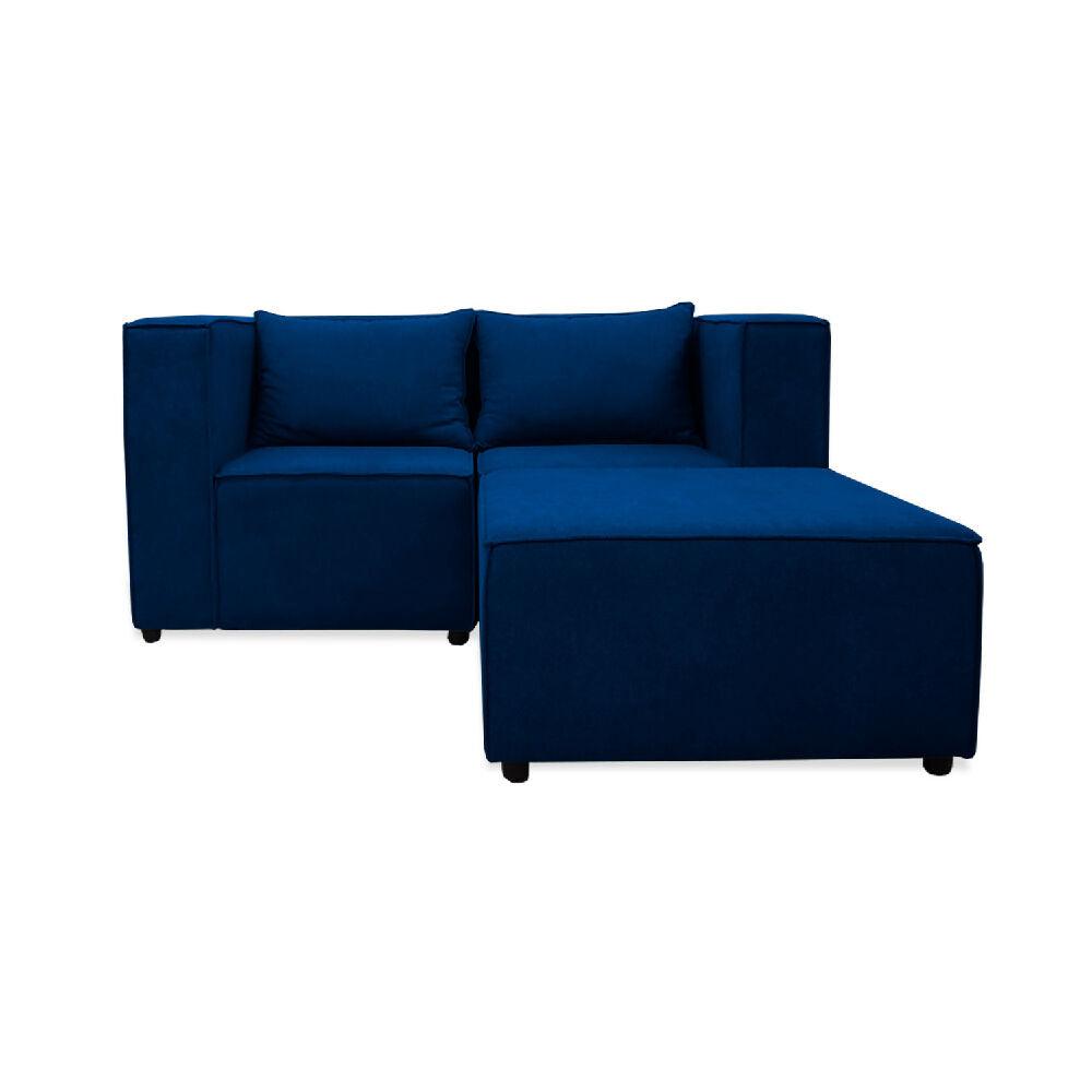 Sala Hofer Modular Azul Petroleo