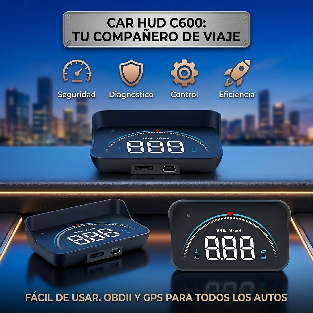 Pantalla De Visualización Frontal Para Coche Proyector LCD Multifunción