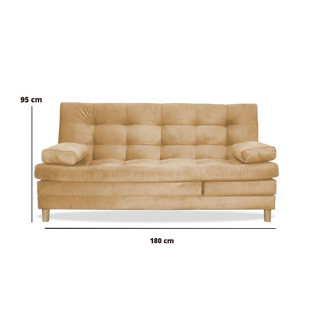 Sofacama Bieri 5 posiciones Reclinable Camel