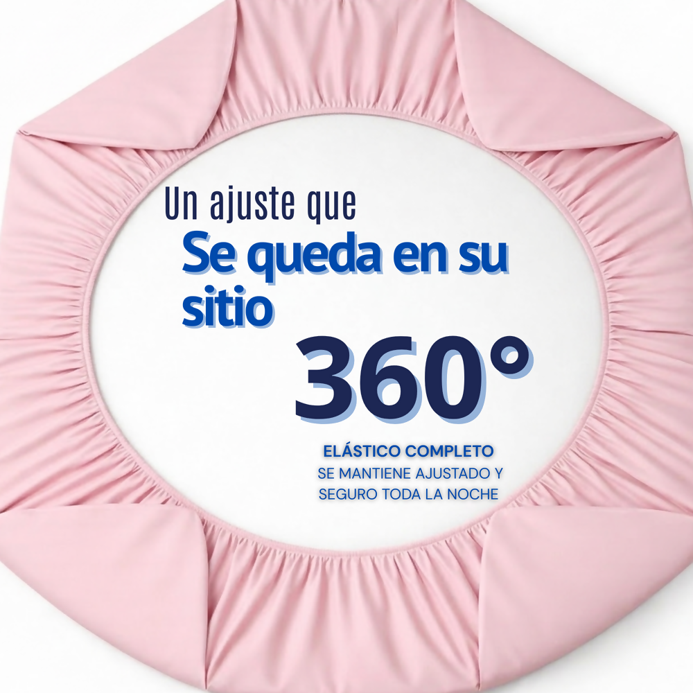 Juego de sabanas semidoble rosado