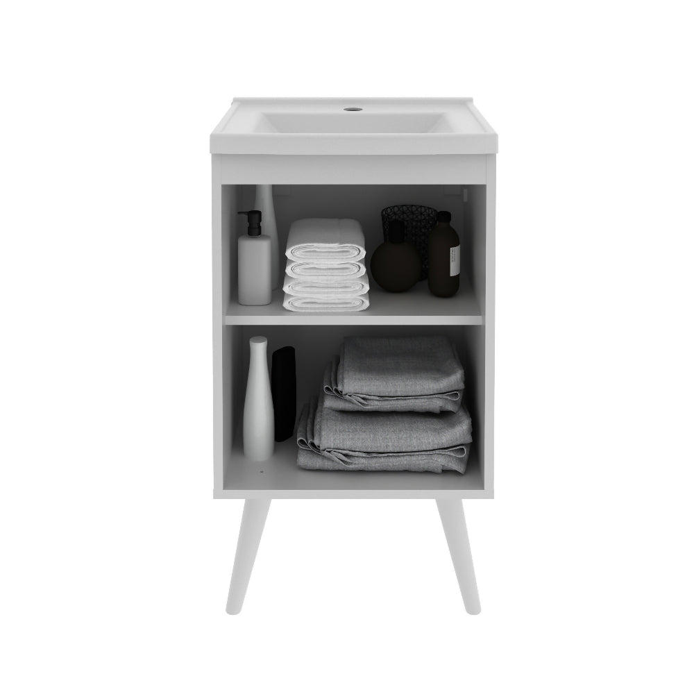 Mueble de baño con lavamanos Nexo - Blanco