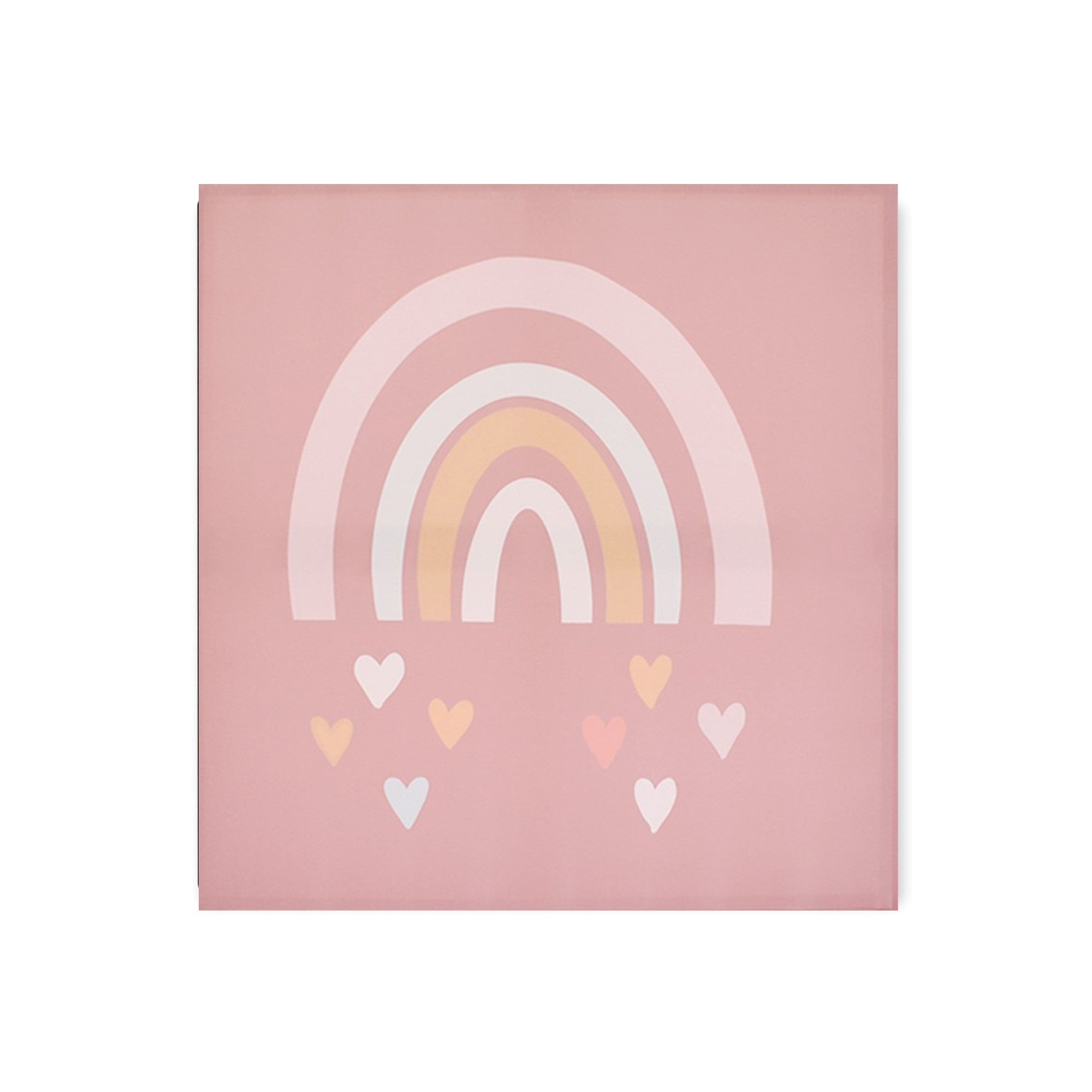 Cuadro Decorativo Arcoiris Infantil S 30X30 cm - Impresion en Tela