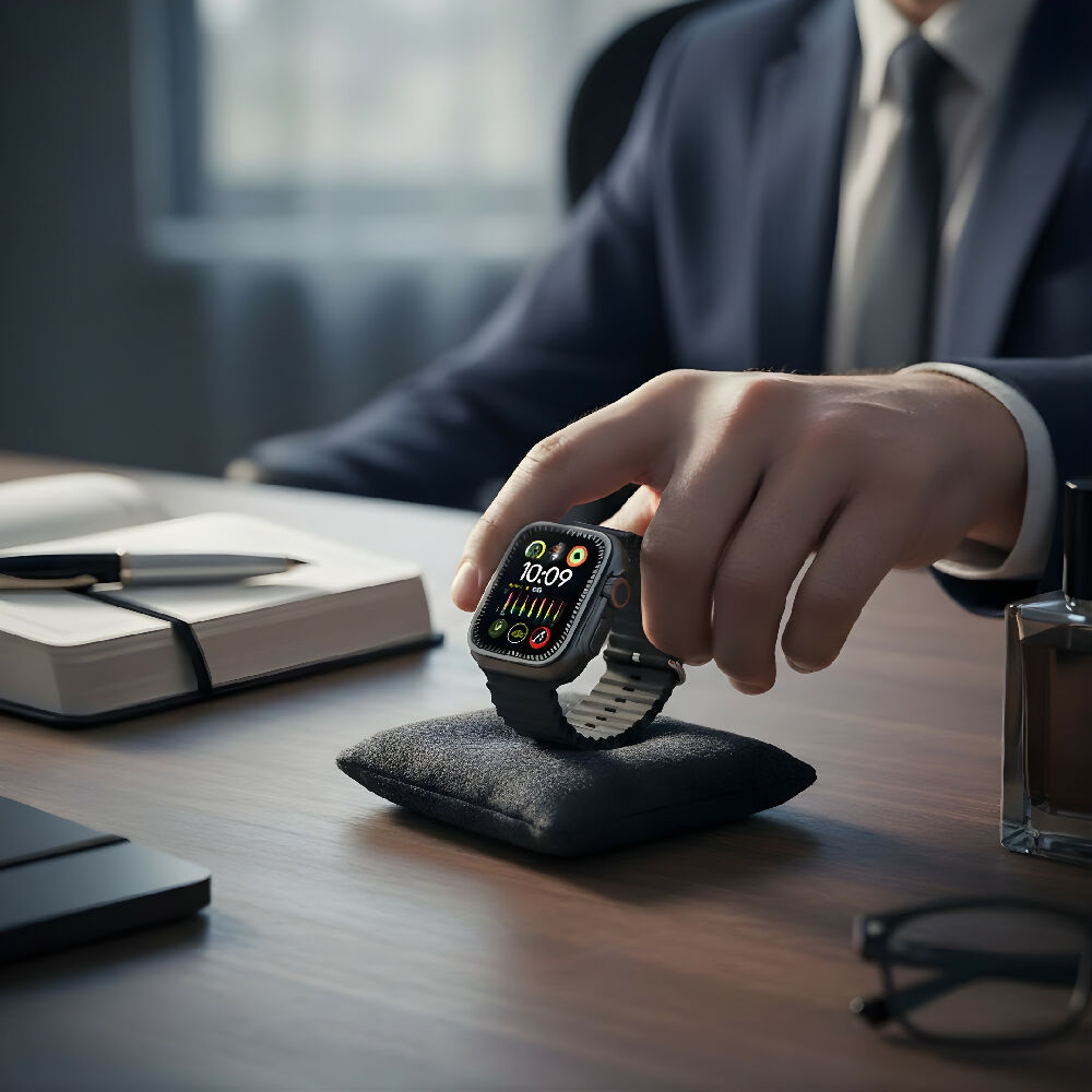 Smartwatch IW10 Ultra Mini Negro Bluetooth Reloj Inteligente Pequeño Con Pantalla HD, Frecuencia Cardíaca Y Batería Duradera