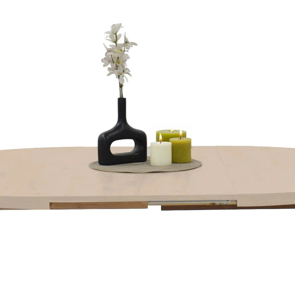 Mesa de Comedor Emet 154x105x71 cm Extensible Oasis