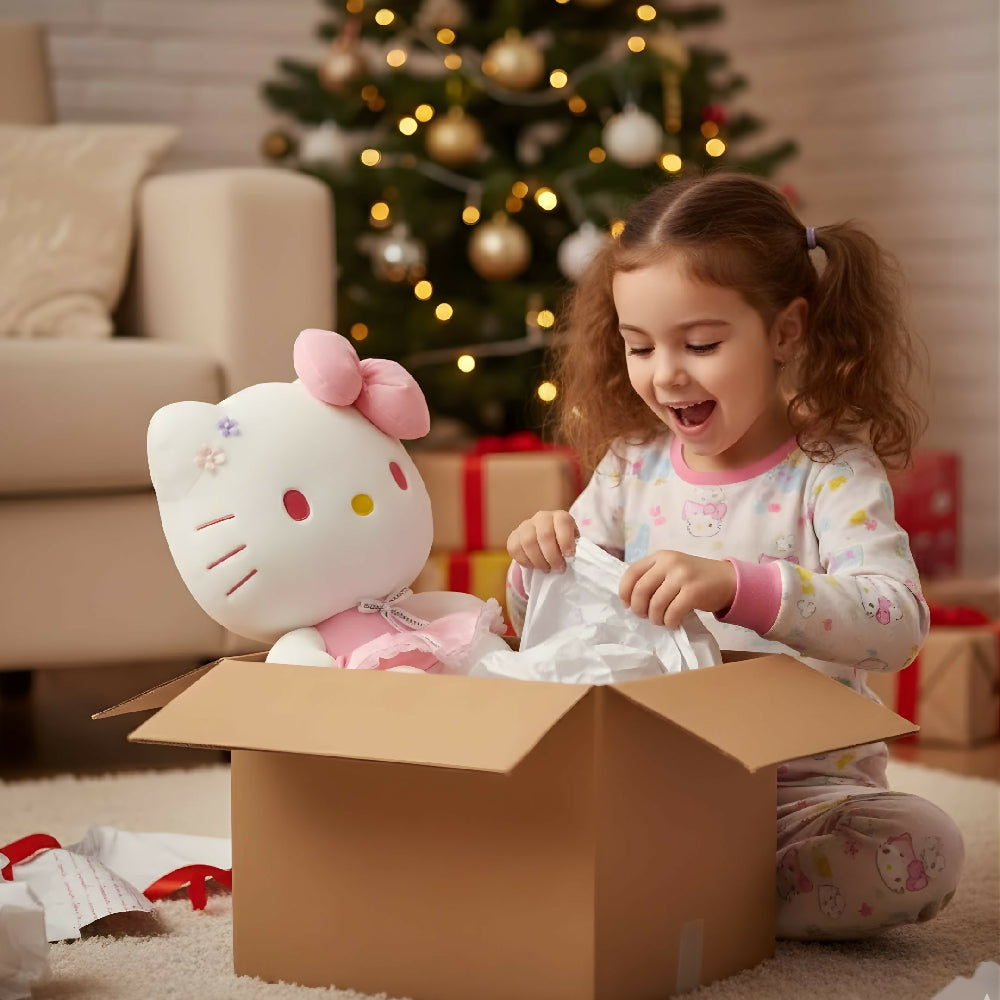 Peluche Manta Hello Kitty De Lujo 40Cm Suave Ideal Para Regalo
