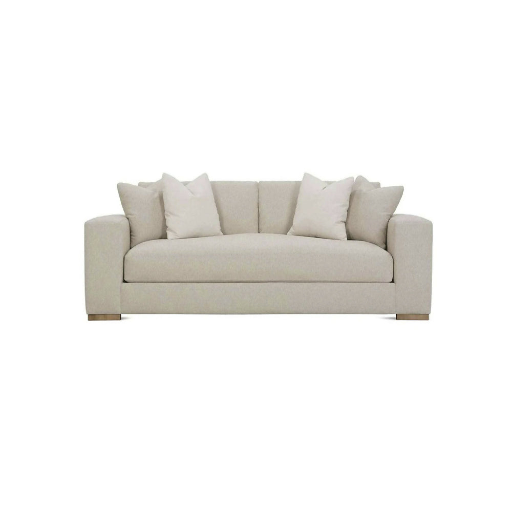 Sofá Canace 3 puestos Beige tela anti fluidos 210x85x80