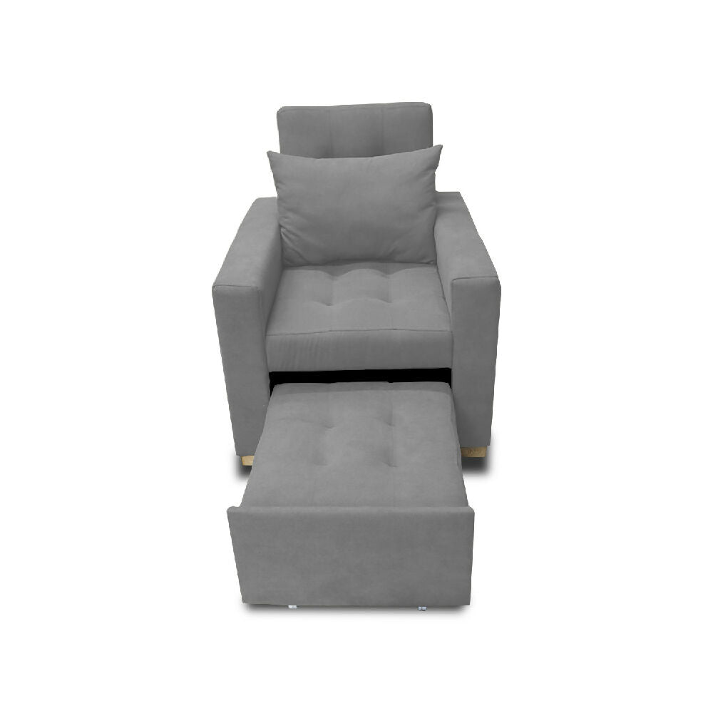 Poltrona Mood Multifuncional Reclinable Gris