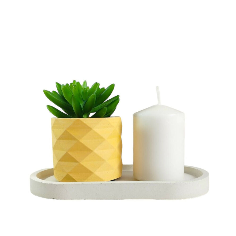 matera de mesa en cemento lira  amarillo de concreto tienda online de materas y decoración_02