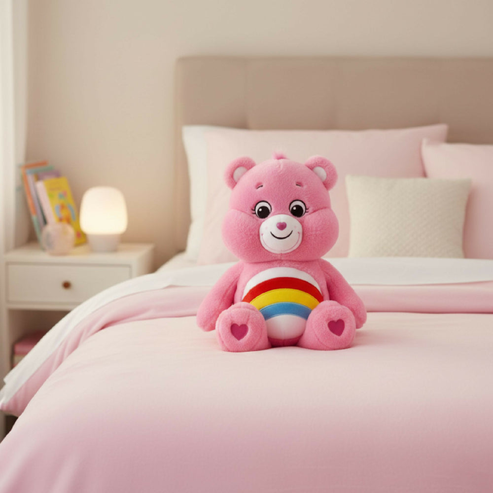 Peluche Manta Oso Alegrosita 50 Cm – Muñeco Suave Con Cobija Integrada Ideal Para Regalo Y Descanso