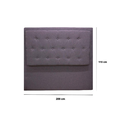 Espaldar Kaser de piso 200 Gris Oscuro