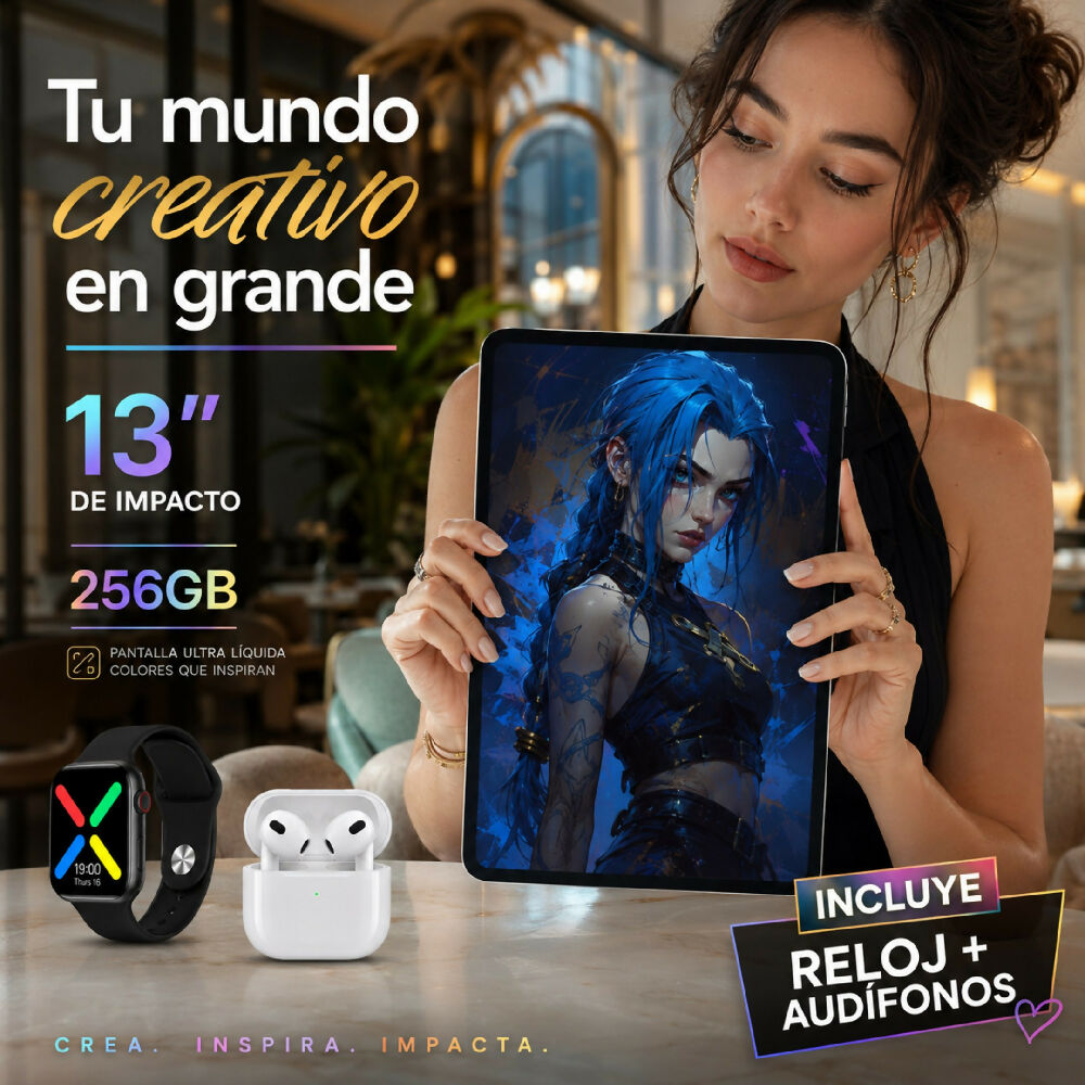 Tablet Apple Ipad Pro M5 De 13 Pulgadas 256gb Wifi Diseño Ultrafino Negro + Obsequio