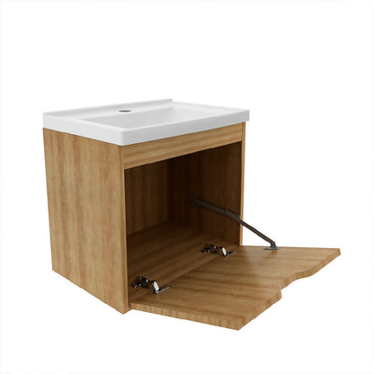 Mueble De Baño Con Lavamanos Graz Almendra - 5