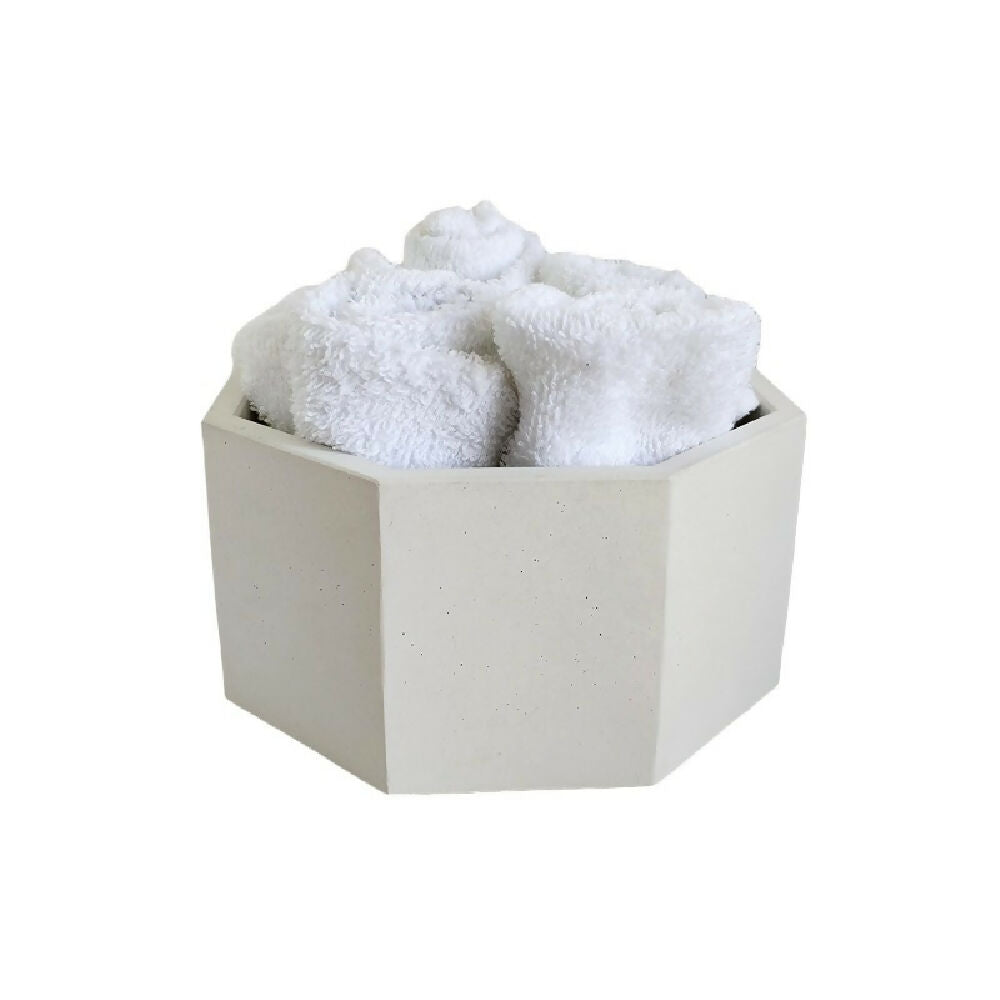 matera terrario de mesa en cemento hexagonal blanco de concreto tienda online de materas y decoración_01