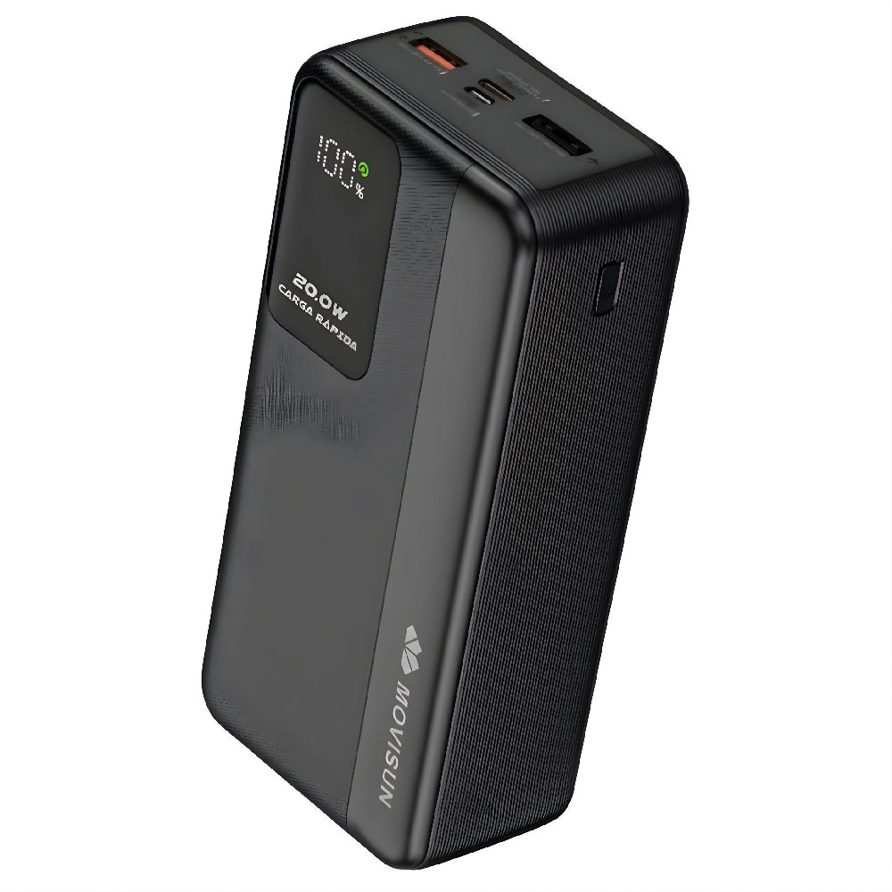 Power Bank Rocket P33 Movisun 30000MaH De Gran Capacidad
